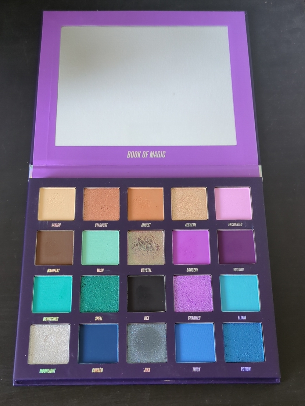 Book Of Magic palette
